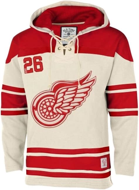 detroit red wings hooded sweatshirt